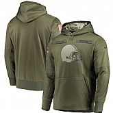 Nike Browns Olive Salute To Service Men's Pullove Hoodie,baseball caps,new era cap wholesale,wholesale hats